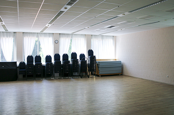 Die Julia, Julia Jakobs, Event, Küche, Eventküche, Restaurant, Clubhaus, Siepental, Essen, Essen-Bergerhausen, Saalvermietung, Bild vom großen Saal des PSV Clubhauses