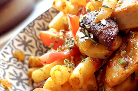 Die Julia, Julia Jakobs, Event, Küche, Eventküche, Restaurant, Clubhaus, Siepental, Essen, Essen-Bergerhausen, Impressionen, Bild von einem Nudelgericht